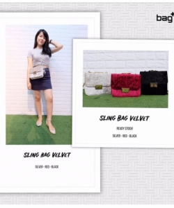 Selempang cewek - SB velvet